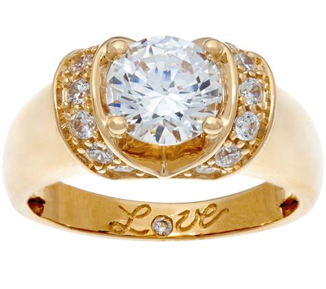 diamonesk jewelry|qvc gold diamonique rings.